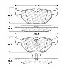 Stop Tech/ Power Slot Brake Pad - 103.03960