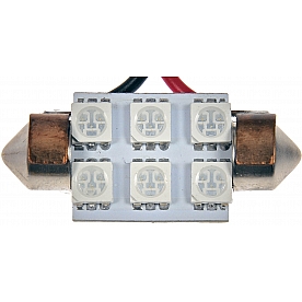 Dorman (OE Solutions) Dome Light Bulb LED Blue Single - 6461B-SMD
