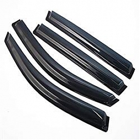 JSP Automotive Rainguard - Smoke Acrylic Set Of 4 - 218045