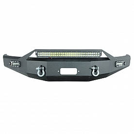 Paramount Automotive Bumper Direct-Fit 1-Piece Design Black - 570102