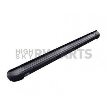 Romik USA Running Board Black Anodized Aluminum Stationary - 21343419