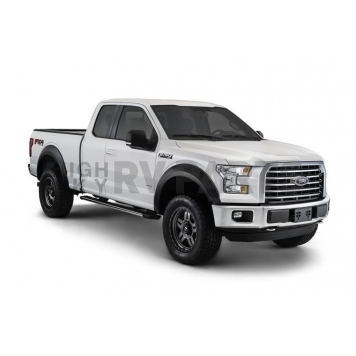Bushwacker Fender Flare - Black Dura-Flex 2000 ABS Smooth Plastic Matte Set Of 4 - 3190601