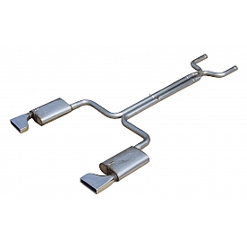 Pypes Exhaust Crossmember-Back System - SCC40R