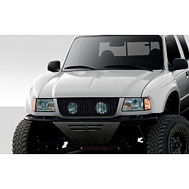 Extreme Dimensions Fender - Fiberglass Black Primered Set Of 2 - 108880