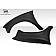 Extreme Dimensions Fender - Fiberglass Black Primered Set Of 2 - 108880