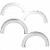 Smittybilt Fender Flare - Z1 Color Code ABS Plastic Set Of 4 - 17397Z1
