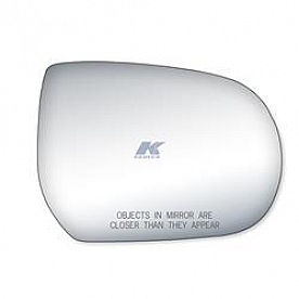 K-Source Exterior Mirror Glass Oval Power/ Manual Single - 90254