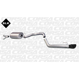 Corsa Performance Exhaust Sport Cat Back System - 14573BLK