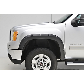 TrailFX Fender Flare - Black ABS Textured Plastic Matte Set Of 4 - PFFG3002T