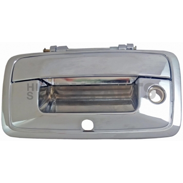 Help! By Dorman Tailgate Handle - Chrome Plated Plastic And Metal Silver - 82549