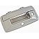 Help! By Dorman Tailgate Handle - Chrome Plated Plastic And Metal Silver - 82549