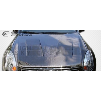 Extreme Dimensions Hood - Gloss Carbon Fiber Black - 105884