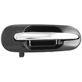 Help! By Dorman Exterior Door Handle - Plastic Silver Lever And Black Housing Single - 92763