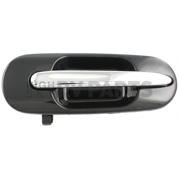 Help! By Dorman Exterior Door Handle - Plastic Silver Lever And Black Housing Single - 92763