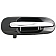 Help! By Dorman Exterior Door Handle - Plastic Silver Lever And Black Housing Single - 92763