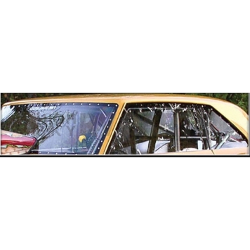 Harwood Fiberglass Rear Window - Polycarbonate Tinted - 42921T-1