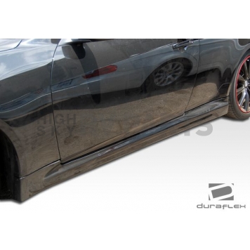 Extreme Dimensions Side Skirt - Primered Fiberglass Reinforced Plastic Black Set of 2 - 104676