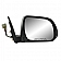 K-Source Exterior Mirror Electric OEM Black Single - 70181T