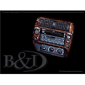 B & I Fender Dash Panel Trim WD701EDCF