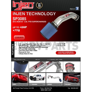 Injen Technology Cold Air Intake - SP3085BLK