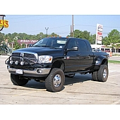 N-Fab Pre-Runner - Gloss Powder Coated Black Steel - D023LH