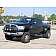 N-Fab Pre-Runner - Gloss Powder Coated Black Steel - D023LH