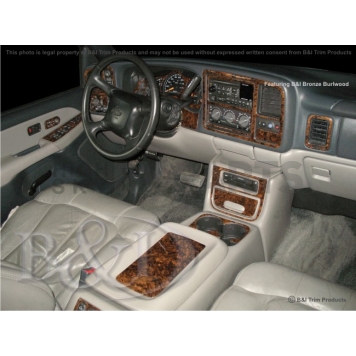 B & I Fender Dash Panel Trim WD890ADET-1