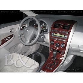B & I Fender Dash Panel Trim 3D042A1SDB