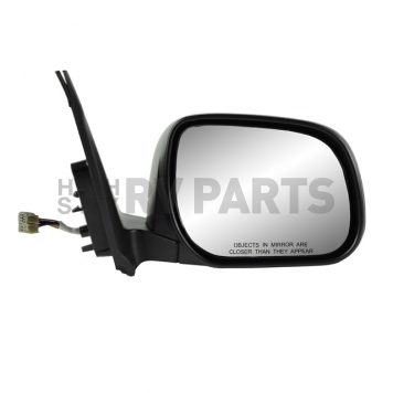 K-Source Exterior Mirror Electric OEM Black Single - 70191T