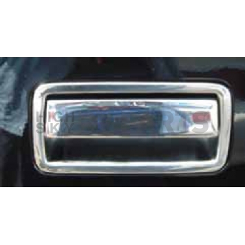 TFP (International Trim) Tailgate Handle Cover - Stainless Steel Silver - 482