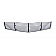 Street Scene Grille Insert - Horizontal Bar Aluminum Rectangular - 95085221
