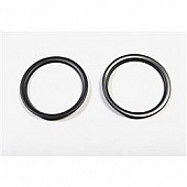 Rugged Ridge Parking Light Trim - Plastic Black Set Of 2 - 1241926
