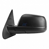 K-Source Exterior Mirror Electric Rectangular Black Single - 70154T