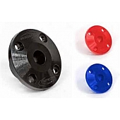 Daystar Hood Pin Scuff Plate - Polyurethane Red - KU71105RE