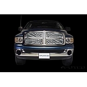 Putco Grille Insert - Polished Aluminum Rectangular - 303132