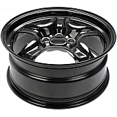 Dorman OE Solutions Wheel - 17 x 7.5 Black Steel - 939-103