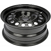 Dorman OE Solutions Wheel - 15 x 6 Black Steel - 939-104