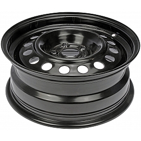 Dorman OE Solutions Wheel - 15 x 6 Black Steel - 939-104