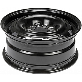 Dorman OE Solutions Wheel - 17 x 6.5 Black Steel - 939-107