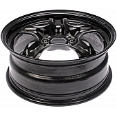 Dorman OE Solutions Wheel - 17 x 6.5 Black Steel - 939-110