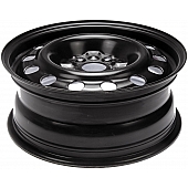 Dorman OE Solutions Wheel - 17 x 6.5 Black Steel - 939-121