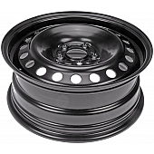 Dorman OE Solutions Wheel - 17 x 6.5 Black Steel - 939-138