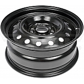 Dorman OE Solutions Wheel - 17 x 6.5 Black Steel - 939-140