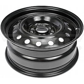 Dorman OE Solutions Wheel - 17 x 6.5 Black Steel - 939-140