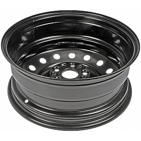 Dorman OE Solutions Wheel - 17 x 6.5 Black Steel - 939-152