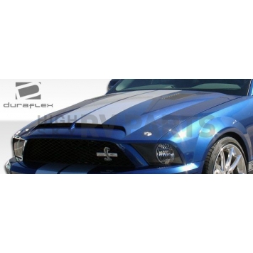 Extreme Dimensions Hood - Primered Fiberglass Black - 104718