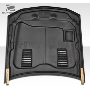 Extreme Dimensions Hood - Primered Fiberglass Black - 104718-1