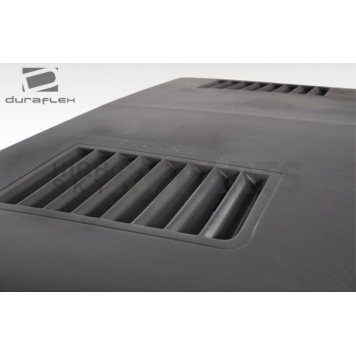 Extreme Dimensions Hood - Primered Fiberglass Black - 104718-8