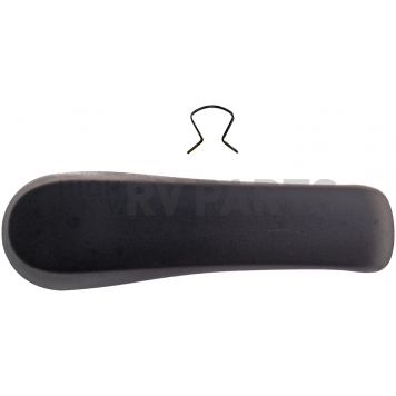 Help! By Dorman Interior Door Handle - Lever Plastic Gray Single - 83925