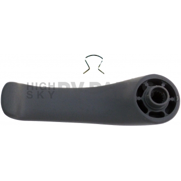 Help! By Dorman Interior Door Handle - Lever Plastic Gray Single - 83925-1